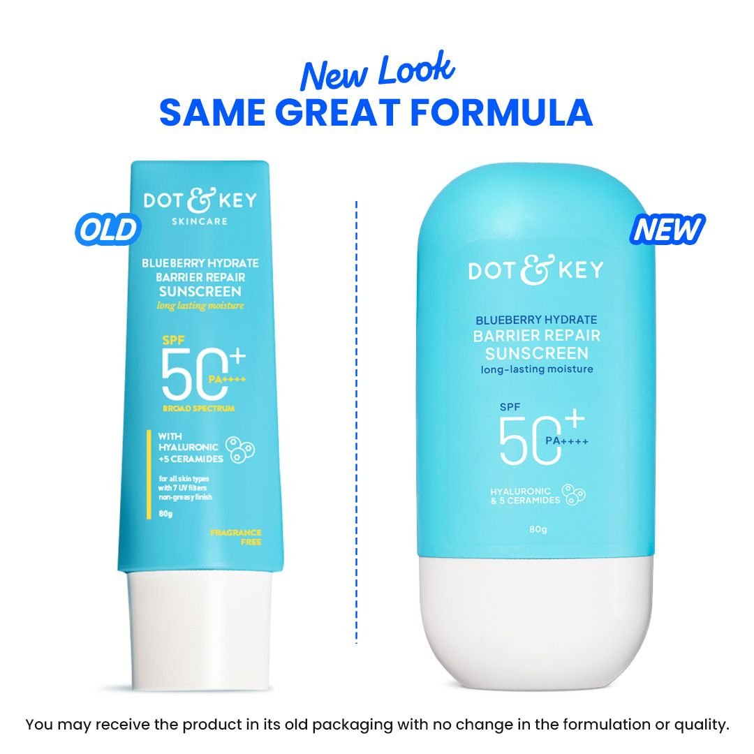 Dot & Key Blueberry Hydrate Barrier Repair Sunscreen 50ml - Image 2