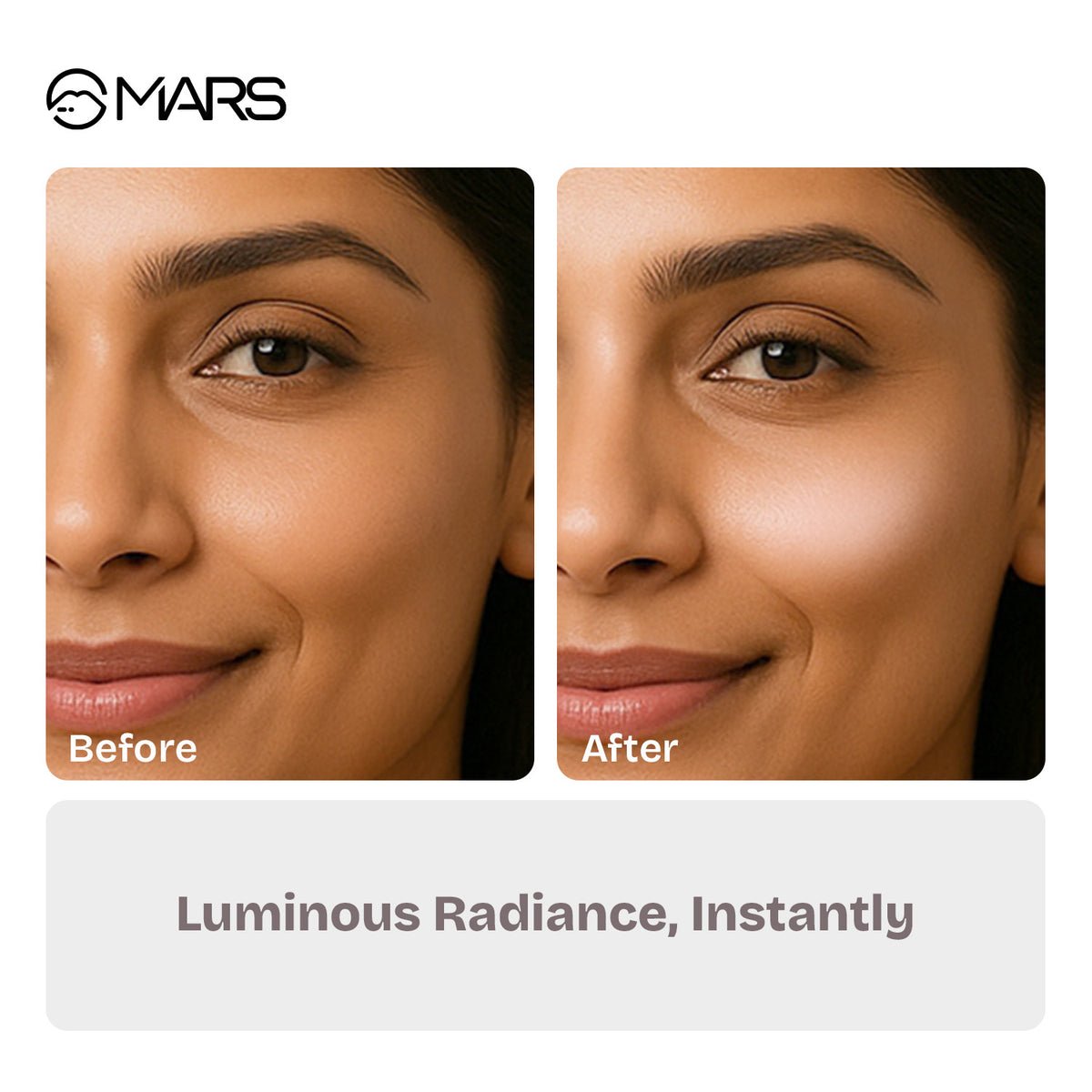 MARS Take A Glow Illuminating Primer & Strobe Cream(02 Light Beam) - Image 6