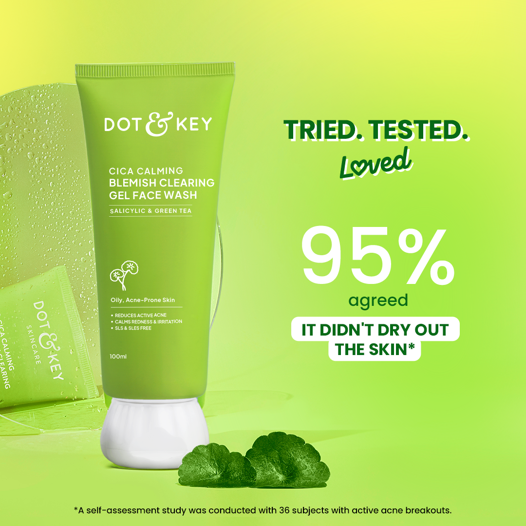 Dot & Key Cica Calming Blemish Clearing Gel Face Wash 100 ml - Image 2