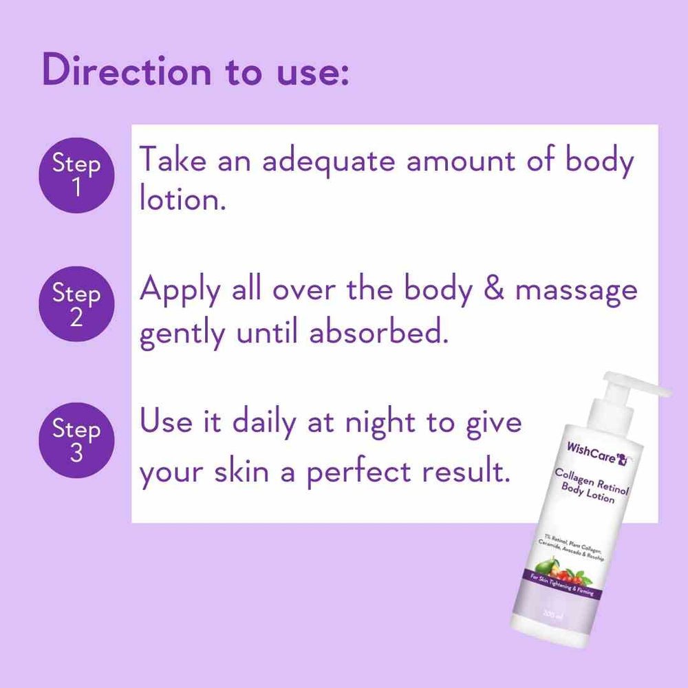 WishCare Collagen Retinol Body Lotion(200) - Image 2