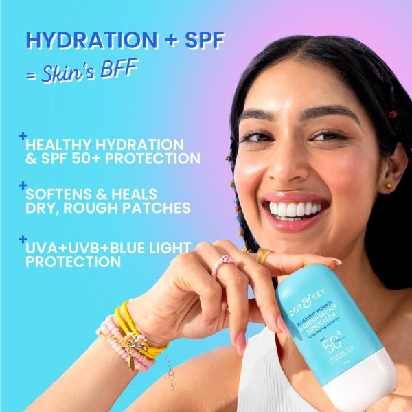 Dot & Key Blueberry Hydrate Barrier Repair Sunscreen 50ml - Image 4
