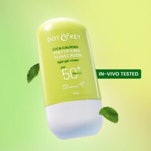 Dot & Key Cica Calming Mattifying Sunscreen (SPF 50+ PA++++) 50ml