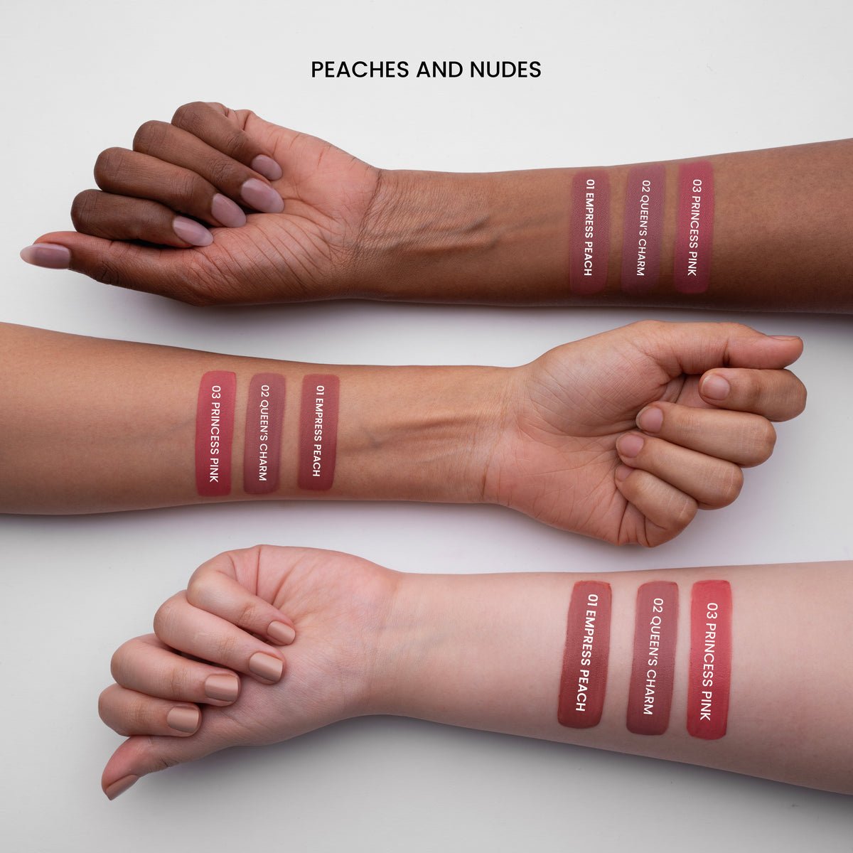 MARS Queen of Mattes Liquid Lipsticks Box Set (02 Peaches and Nudes) - Image 2