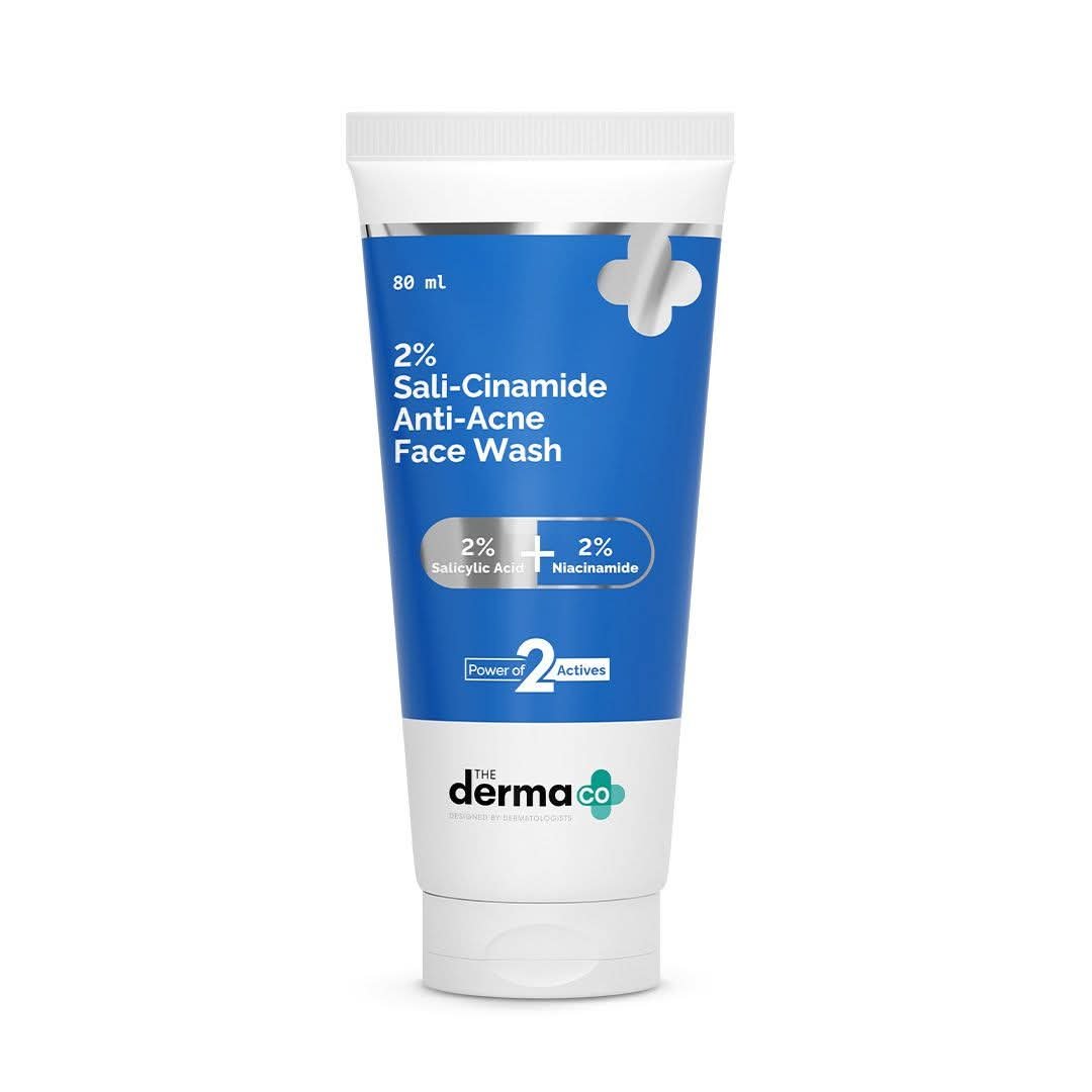 The Derma Co Sali-Cinamide Anti-Acne Face Wash (80ml) - Image 4