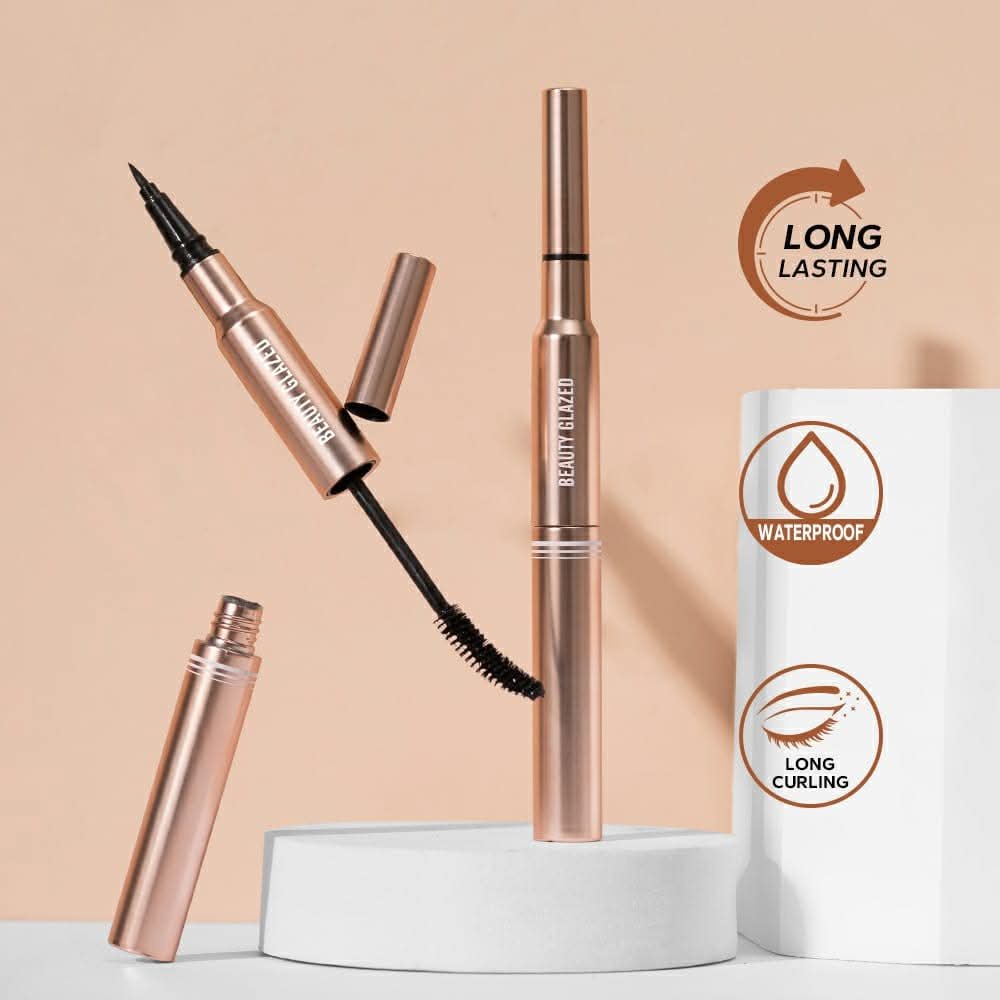 Beauty Glazed Bushy Big 2 in 1 Eyeliner & Mascara - Image 2