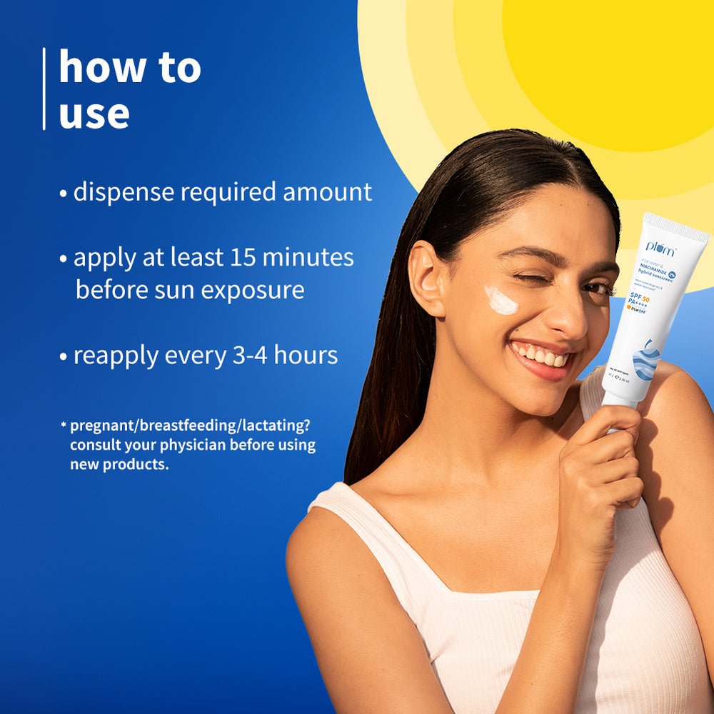 Plum 2% Niacinamide & Rice Water Hybrid Sunscreen - Image 4