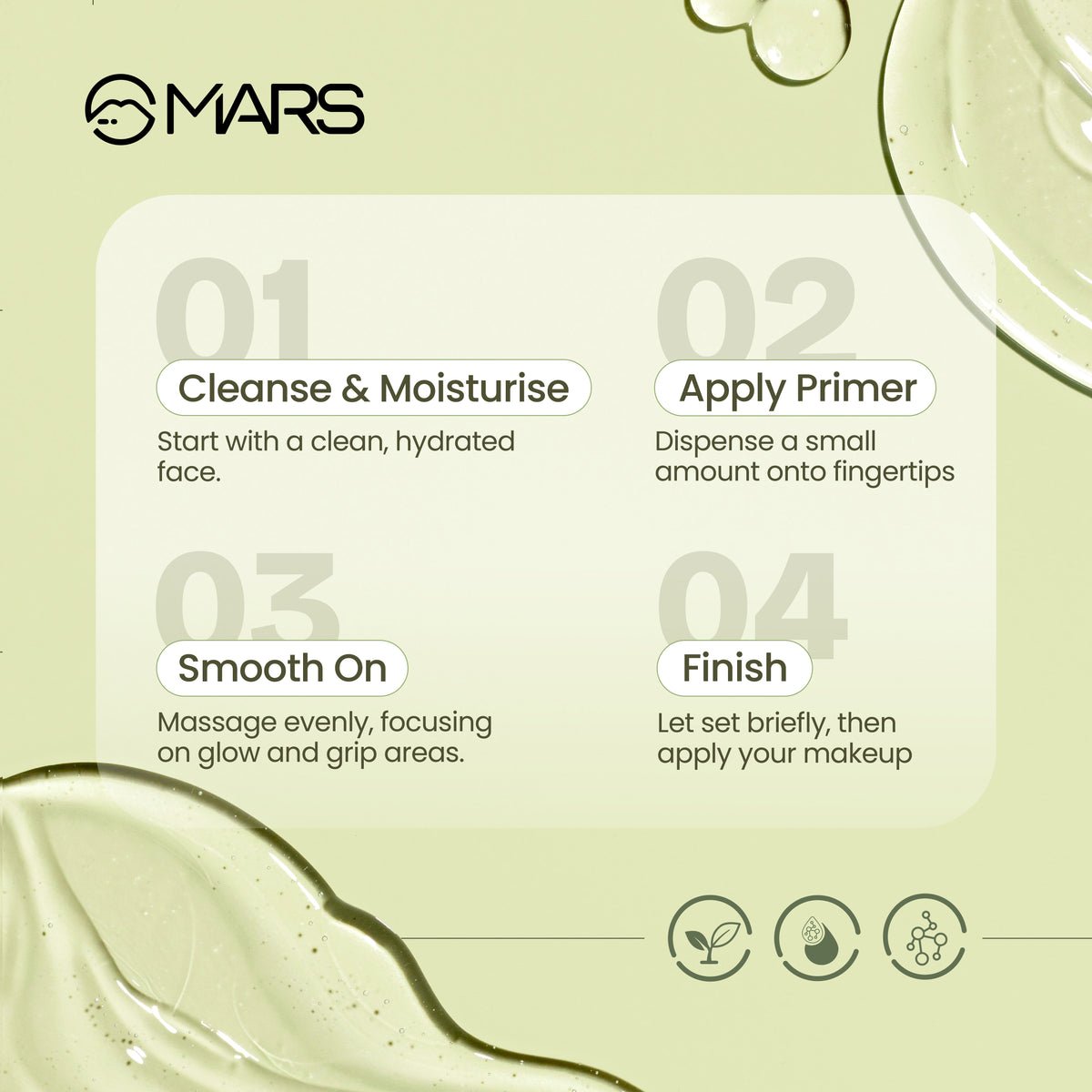 MARS Gripping Face Primer - It's Glow O' Clock (30ml) - Image 2