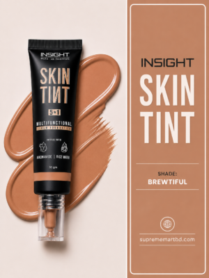 Insight Cosmetics Skin Tint 5-In-1 Multifunctional Serum Foundation (08 Brewtiful)