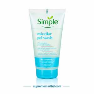 Simple Water Boost Micellar Facial Gel Wash (150ml)