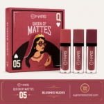 MARS Queen of Mattes Liquid Lipstick Set - 05 Blushed Nudes