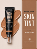 Insight Cosmetics Skin Tint 5-In-1 Multifunctional Serum Foundation – (07 Filter Coffee)